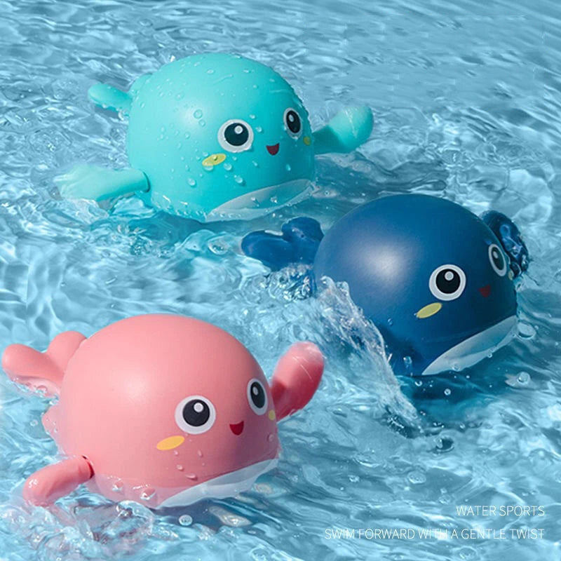 Baby Badespielzeug Kinder Schwimmen Uhrwerk Puppen Spielen Wasserspaß Baden Niedlich Lustige Kinder Badezimmer Dusche Badewanne Tiere Spielzeug